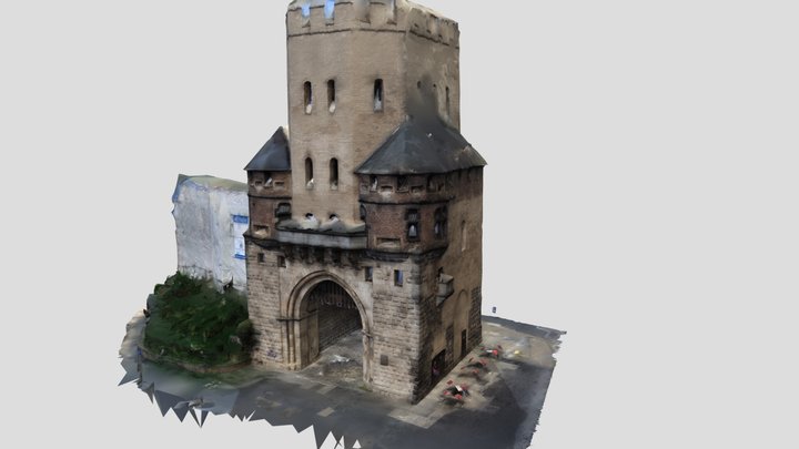 Koeln Suedstadt Chlodwigplatz Severinstor 35K 3D Model