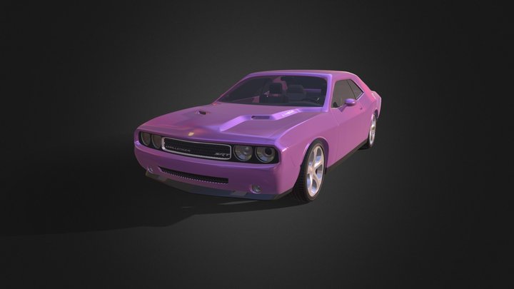 Dodge Challenger 3D Model