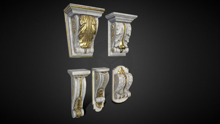 Cornice 3D models - Sketchfab