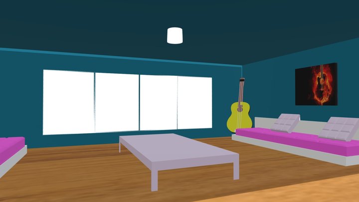 living-room 3D Model