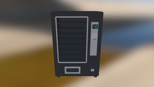 vending machine 3D Model