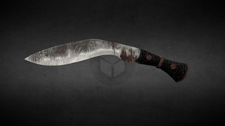 Ancient knife 3D Model