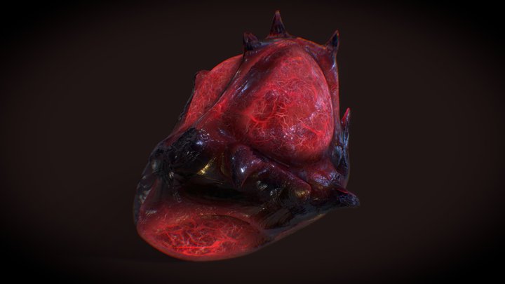 Heart of Evil 3D Model