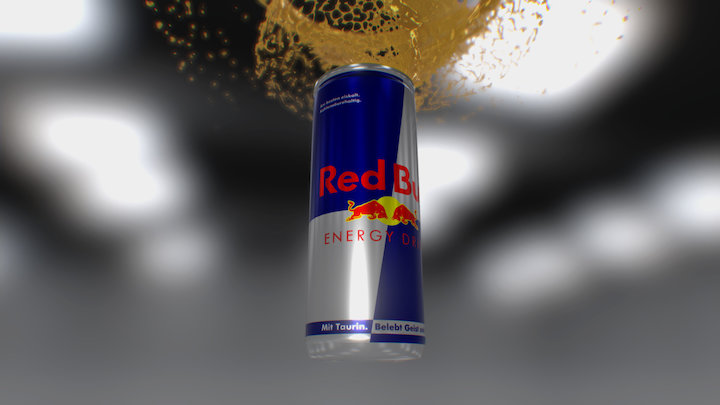 Red Bull 3D Model