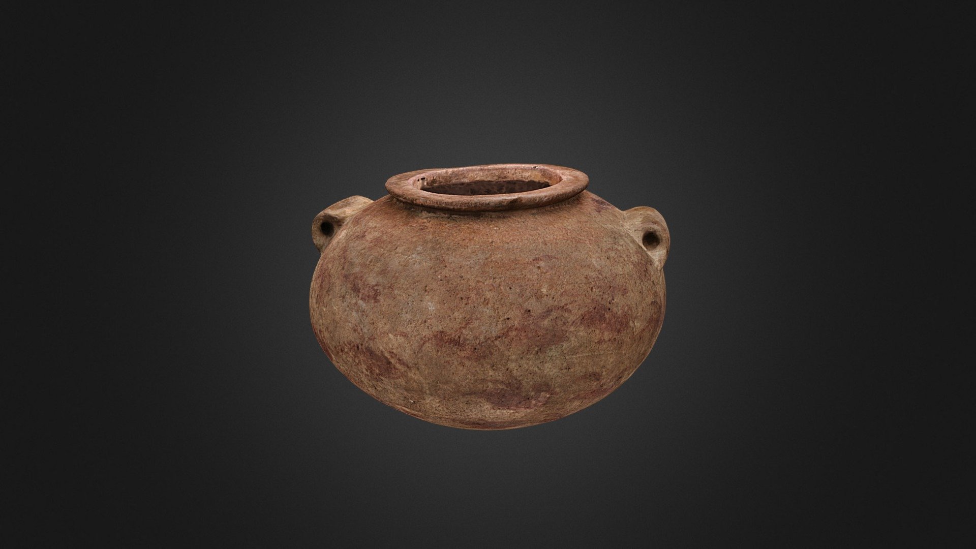 Bird Flock Pot without DStretch® Enhancement - 3D model by Archaeology ...