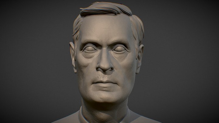 Head Study 3D Model