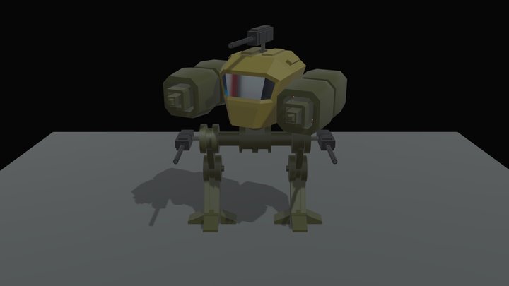 My first Blender project 3D Model