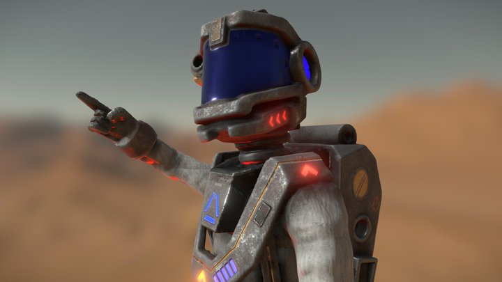 Astronaut 3D Model