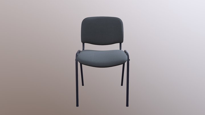 Office Chair Iso 3D Model