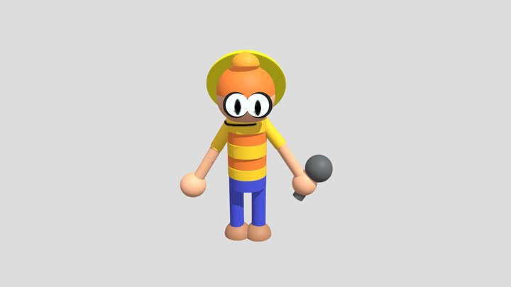 zachary 3D Model