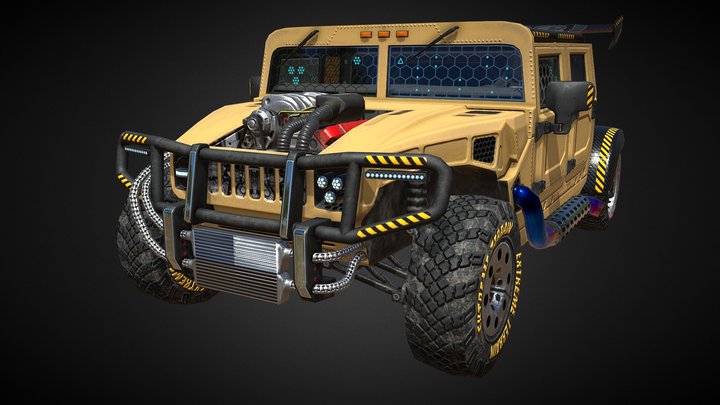 Hummer 3D Model