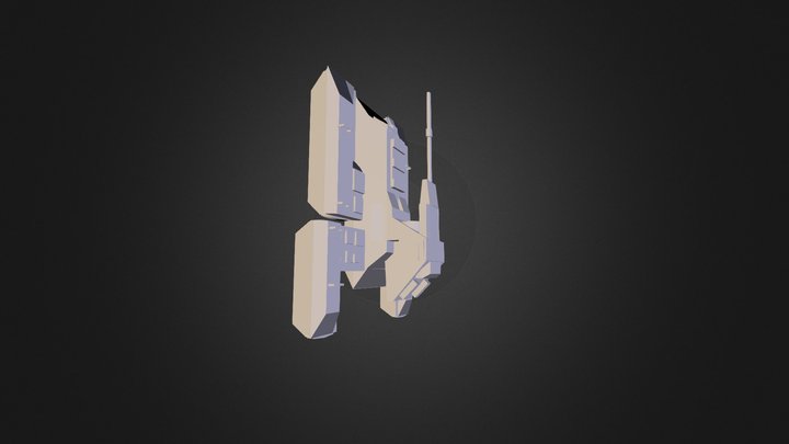 Halo Scorpion Tank 3D Model