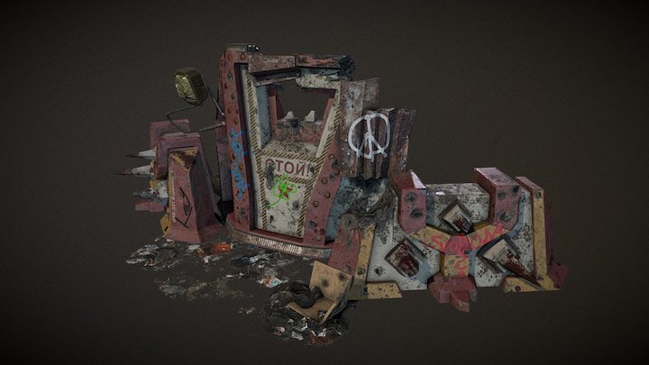 Barricade 3D Model