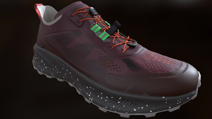 Metaretail: Sneaker running – Modello 3D gratuito STL
