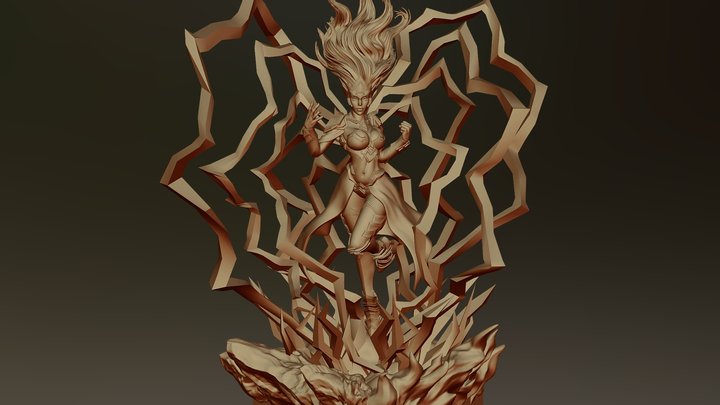 ARTWAR4 | Ilyana Lightning Striker | rafaeldioli 3D Model