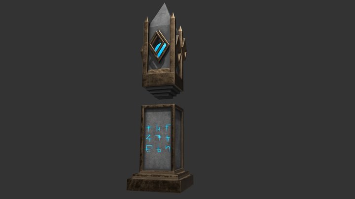 Shrine 3D Model