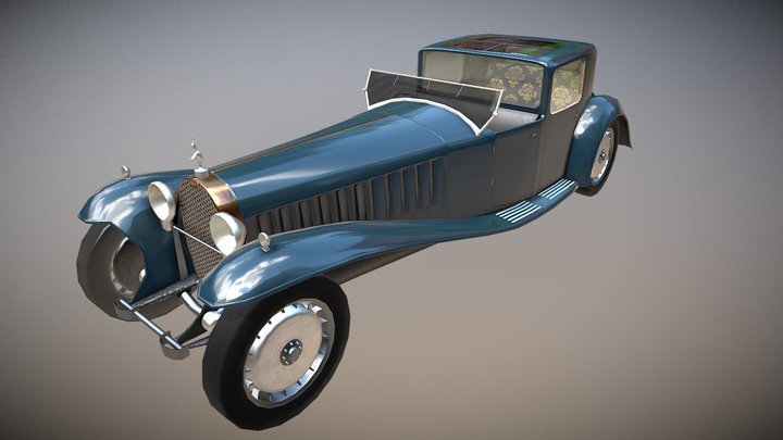 Bugatti 41 1939 3D Model