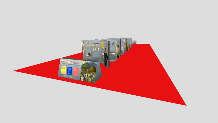 LINEAR FLOW NARROW AREA 3D Model