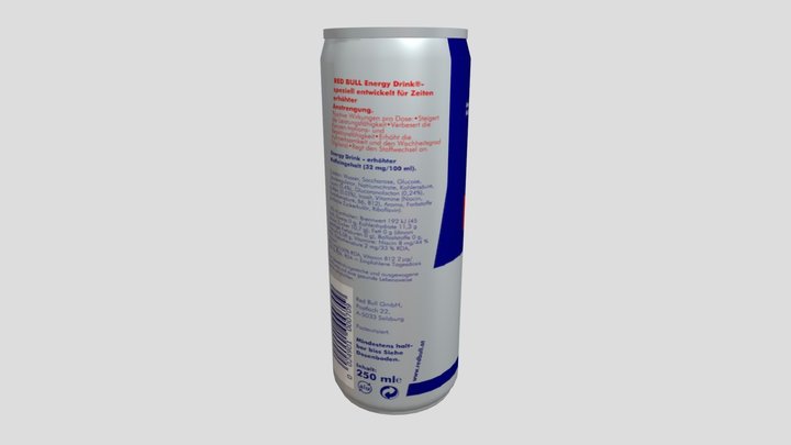 Red Bull Can