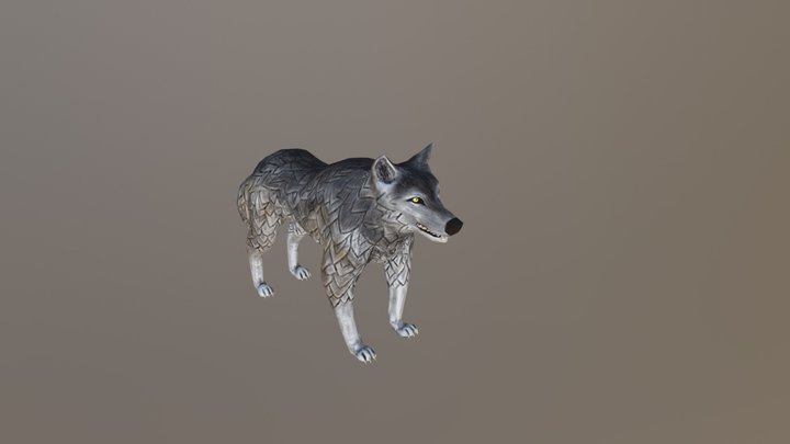 Wolf 3D Model