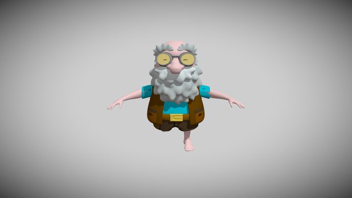 Professor Rüdiger 3D Model