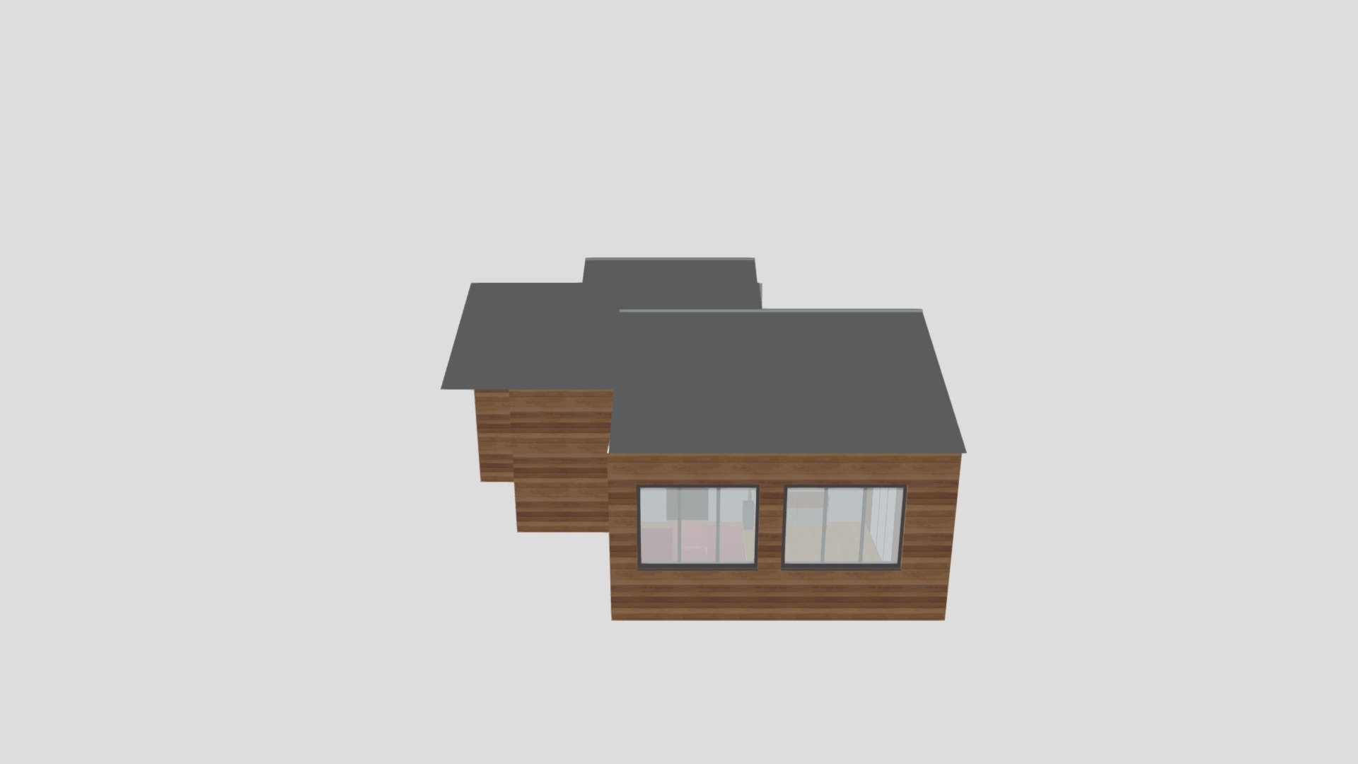 Tiny House 6, The Modern World made out of Wood