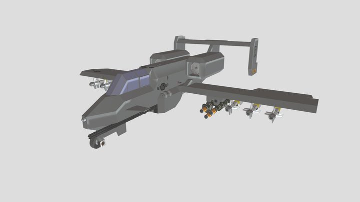 SNASC Air Support Concept 3D Model