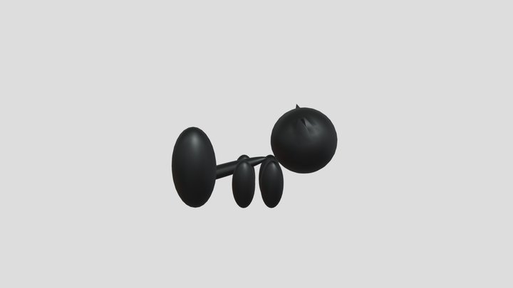 kitty cat bones 3D Model