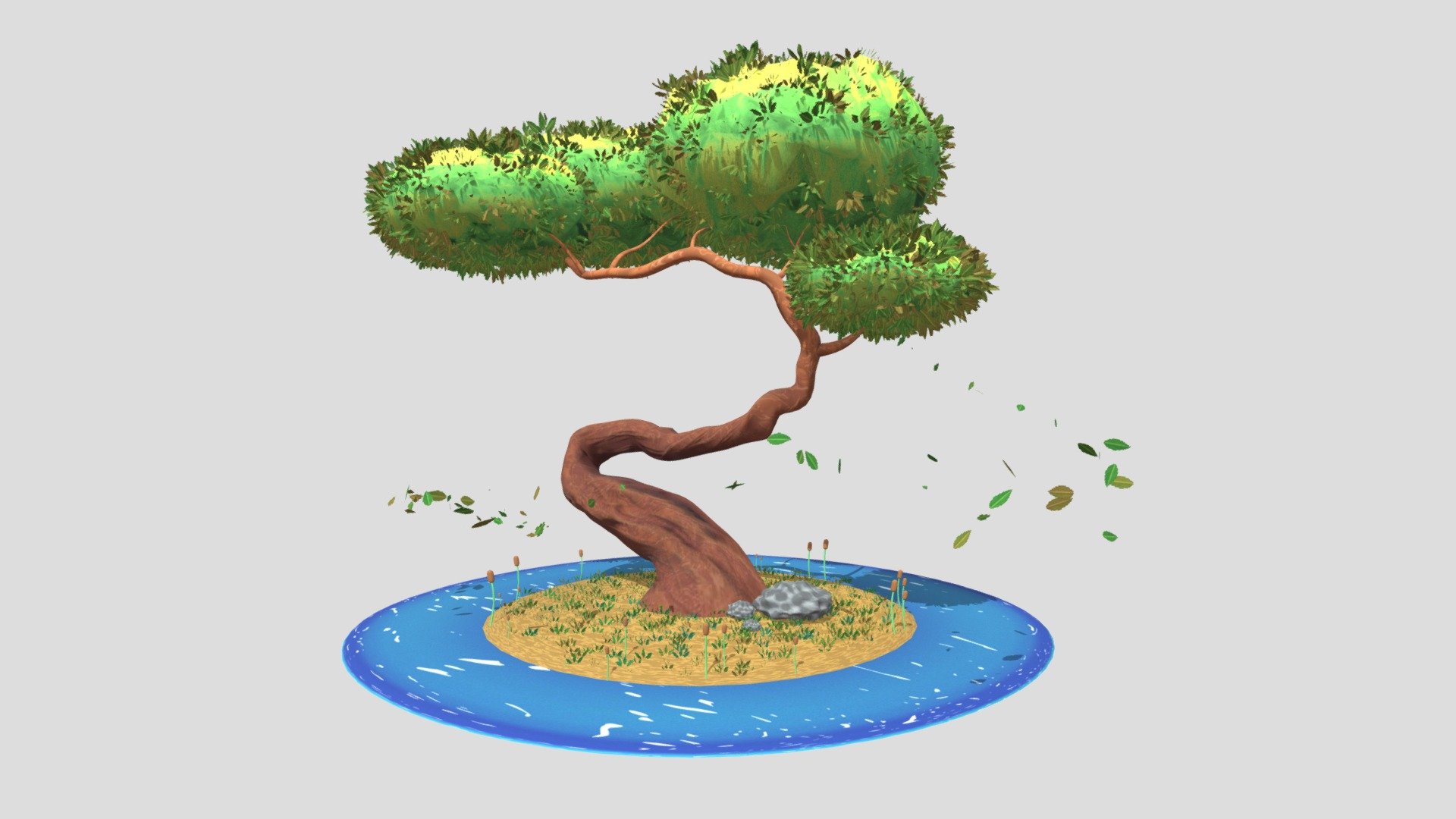 StylizedPondTree