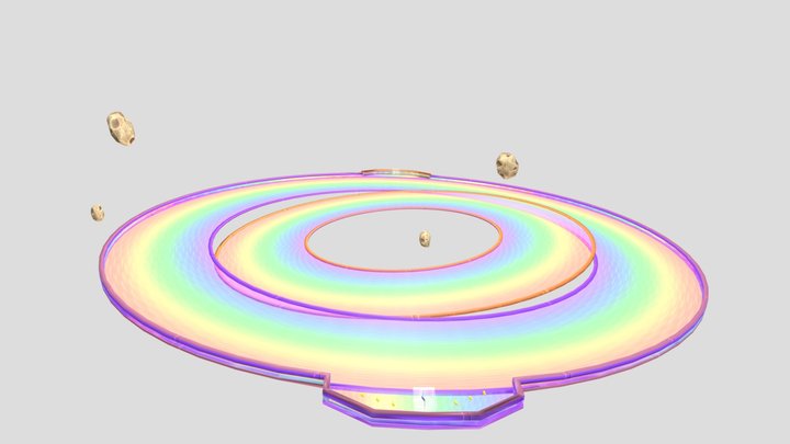 boom karts spaceway arena – Free 3D Model STL