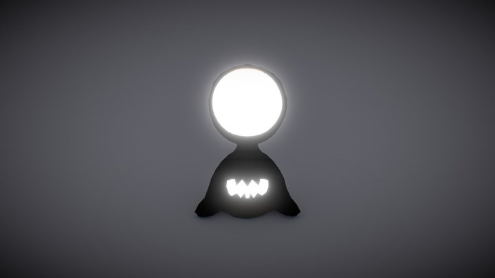 Little Shadow Monster 3D Model