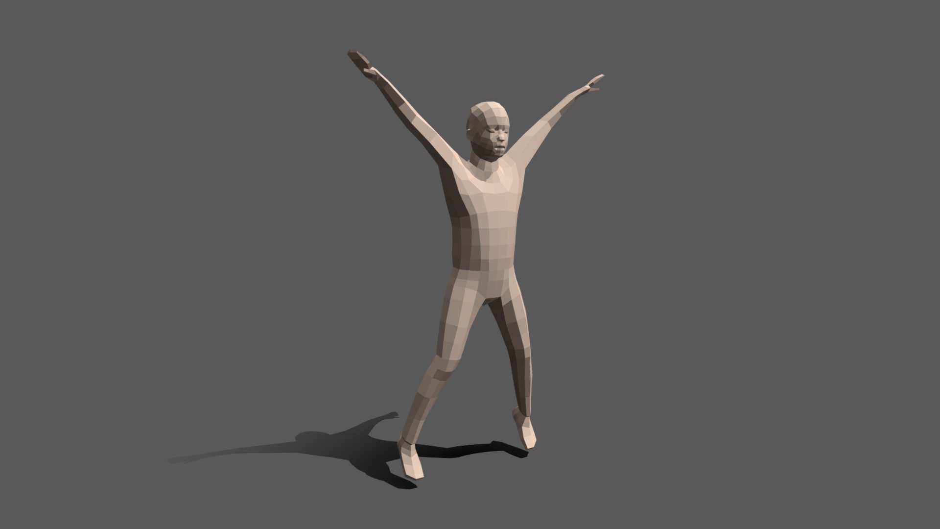 Low Poly Kid Jumping Jacks - Buy Royalty Free 3D model by chroma3d  (@vendol21) [c496503]