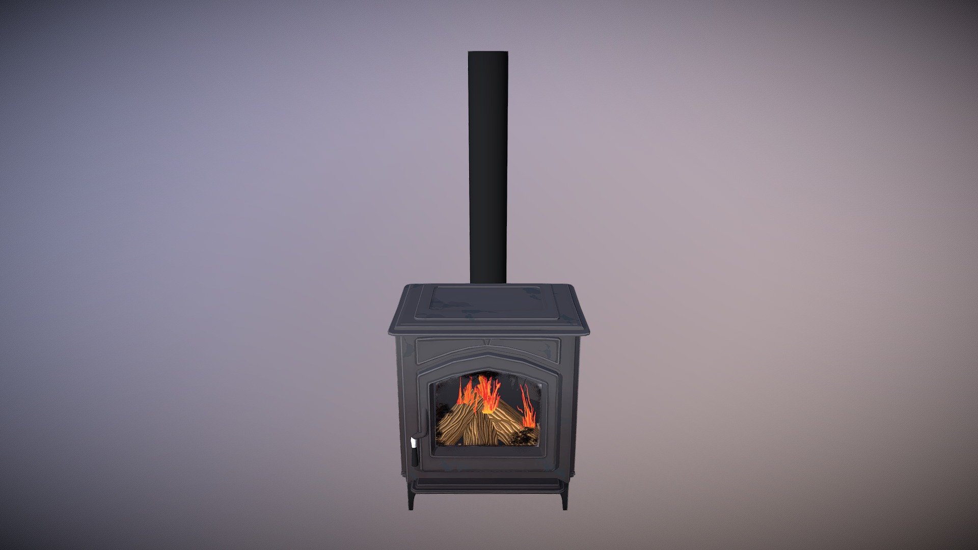 Wooden Stove - 3D model by SooCat [c4984a5] - Sketchfab