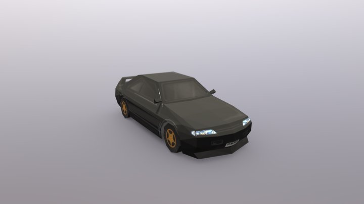 Skyline R32 - Super Drift 3D 3D Model