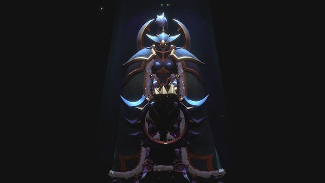 Maiev (Warcraft 3 Warden) 3D Model