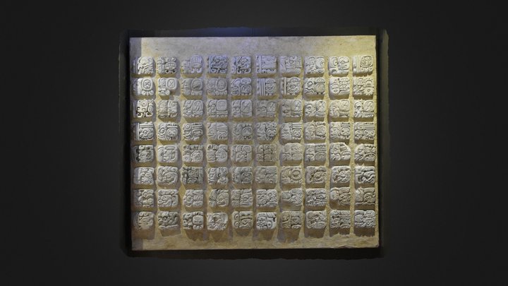 Palenque Museum Glyph Panel