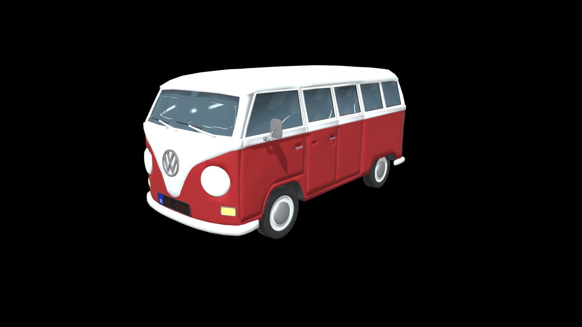 Volkswagen Type 2 - 3D model by filips.jankovskis [c4996db] - Sketchfab