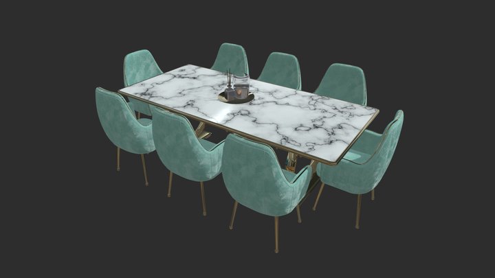 19 LPF COMEDOR 3D Model