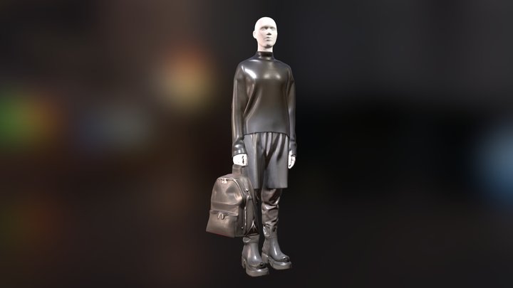 Mannequin Made With IA – Modello 3D gratuito STL