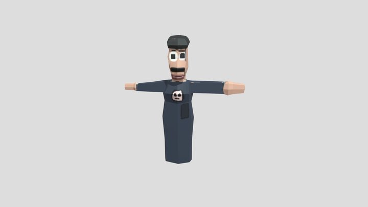 Christian [The Coconuts And Mushrooms 2] 3D Model