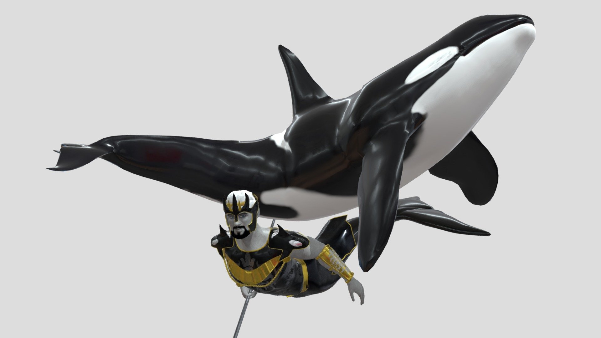 Killerwhale King - 3D model by SaulSan [c49c9c9] - Sketchfab