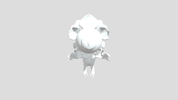 3D Flower Eye 3D Model