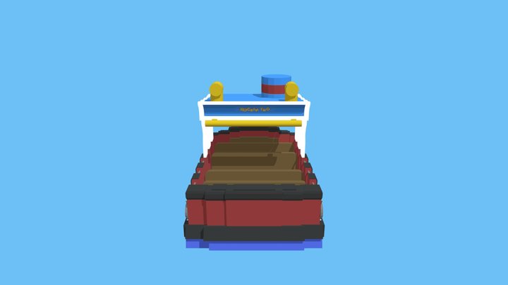 Rockin' Tug - Rollercoaster 3D Model