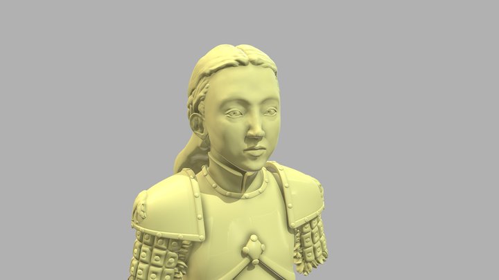 Lyanna Mormont 3D Model
