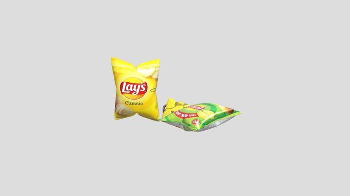Lays product based 3D Model
