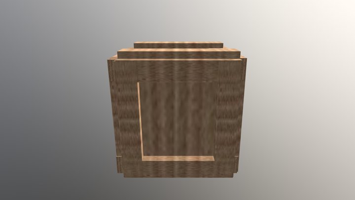 Box Texture 3D Model