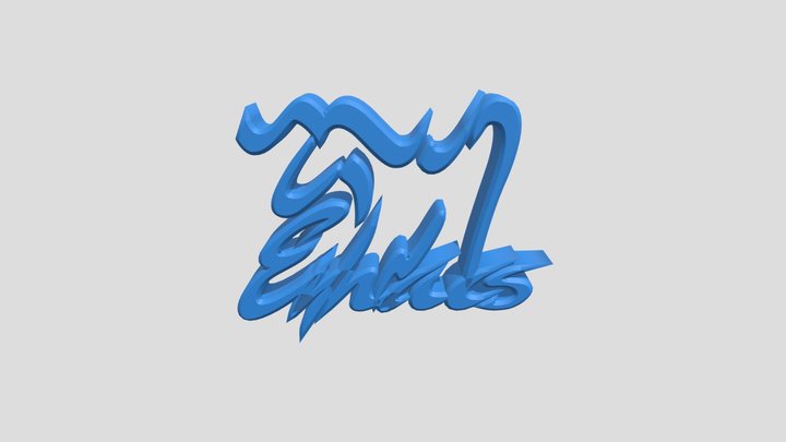 Emacs-logo 3D Model