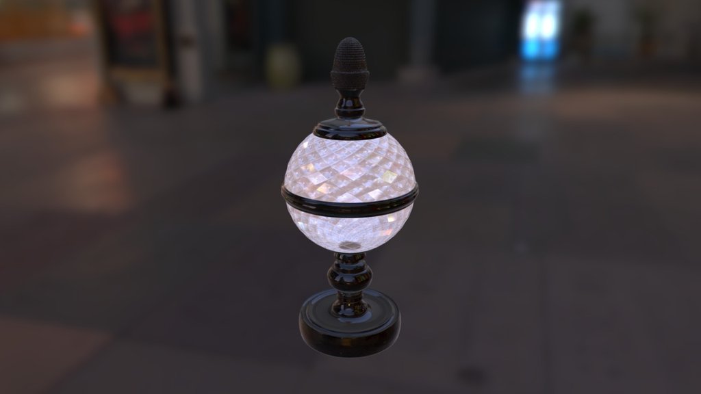 Crystal vase