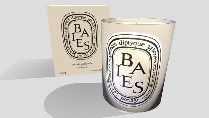 Candle Practice 3D Model