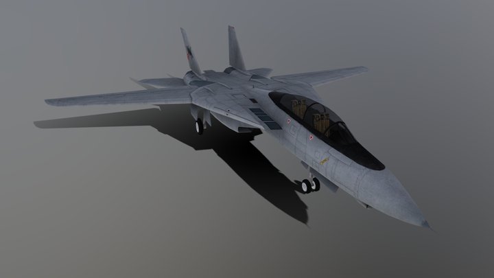 F-14A Tomcat – Modelo 3D gratuito STL